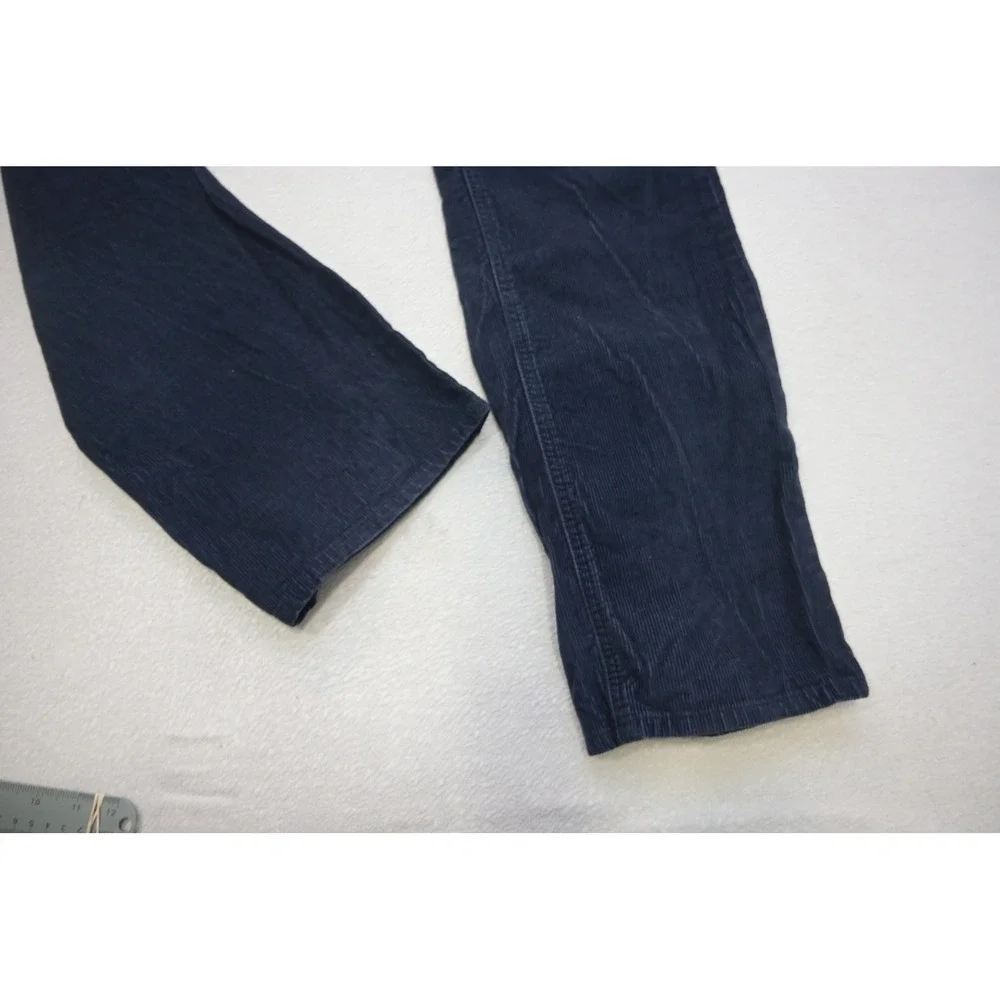 Banana Republic Corduroy Pants Mens 33x32 Navy Blue Vintage Straight Excellent